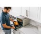 Ninja Foodi DT200EU Elektrisk ovn med grill/varmluftsteger Sølv/sort